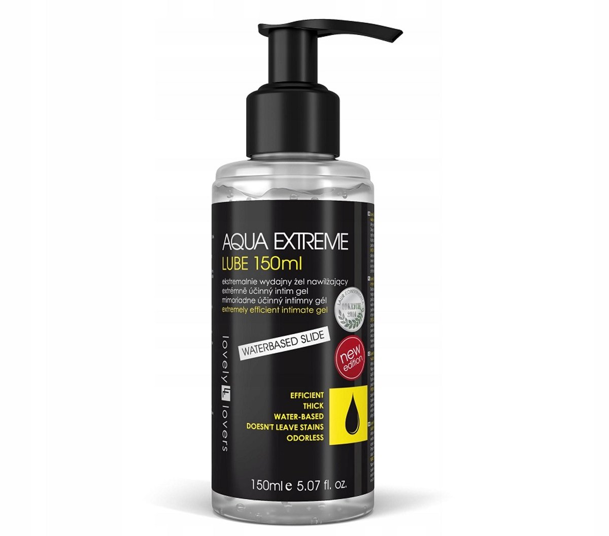 Aqua Extreme Lube uiterst effectieve intieme gel op waterbasis 150ml