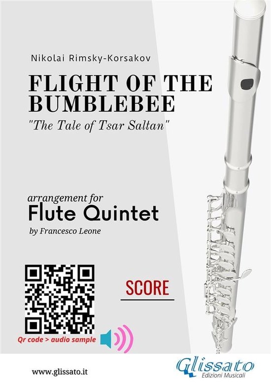 Flight of The Bumblebee for Flute Quintet 6 Score for Flute Quintet