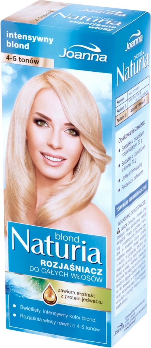 Joanna - Naturia Blond Lightener For Whole Hair 4-5 Tones