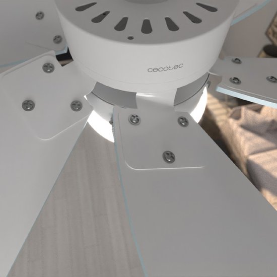 Cecotec Ventilador De Techo Con Luz EnergySilence Aero 3600 Vision Full White Cecotec 94864118