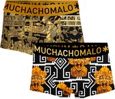 Muchachomalo-2-pack onderbroeken voor mannen-Elastisch Katoen-Boxershorts - Maat XL