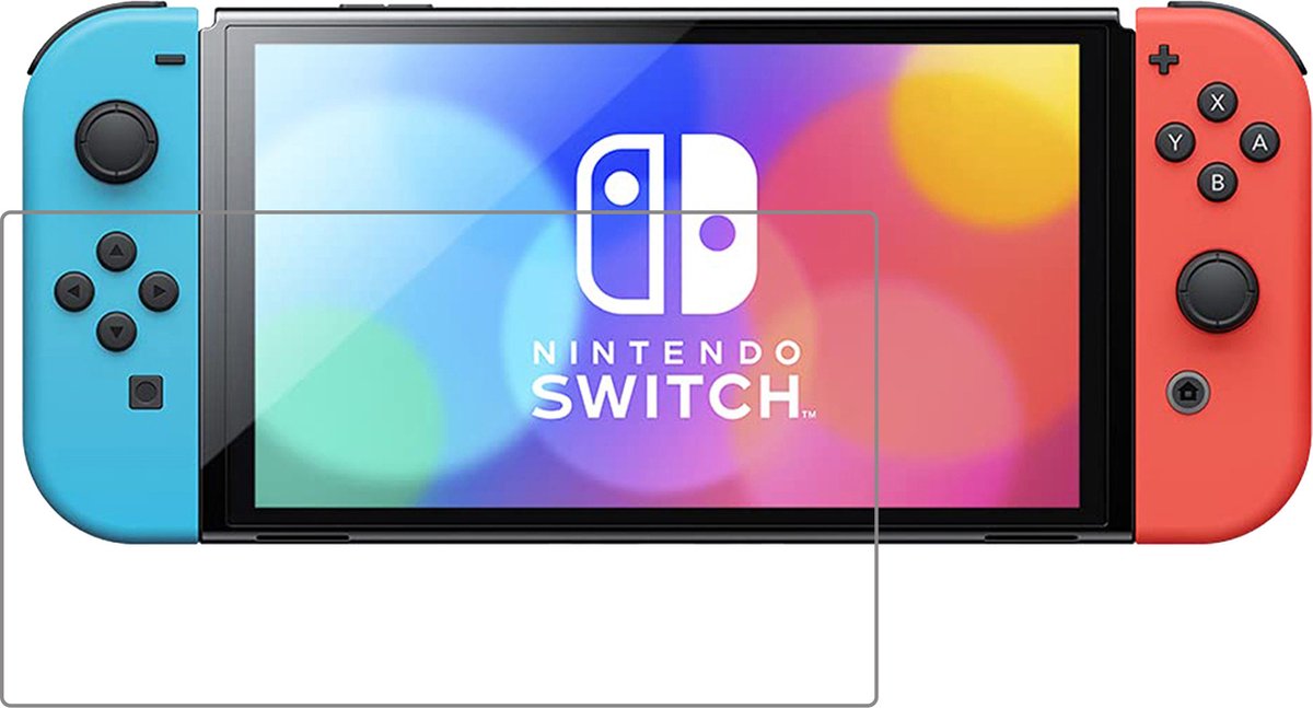 Screenprotector Geschikt Voor Nintendo Switch OLED Bescherm Glas - Geschikt Voor Nintendo Switch OLED Screen Protector Tempered Glass