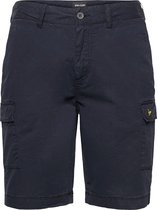 Lyle & Scott - Heren Shorts Wembley Cargo Short - Blauw - Maat 34