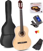 Akoestische gitaar - MAX SoloArt - Klassieke gitaar met o.a. gitaartas, stemapparaat etc. - Hout