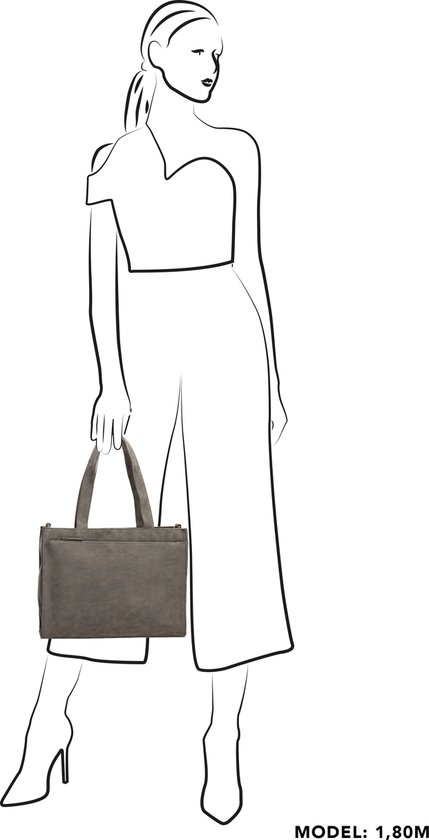 Beagles Albequerque Shopper - Grijs