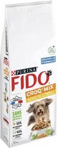 FIDO CroqMix - Rundvlees, granen en groenten - Voor volwassen honden - 15 kg