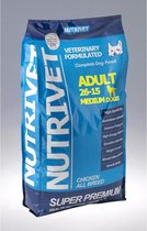 SUPER PREMIUM Hondenvoer voor volwassenen 26/15 medium ras 15kg 0% tarwe