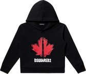 Dsquared2 Jongens Sport Edition Hoodie Zwart maat 176