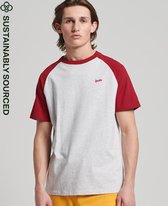 Superdry Heren tshirt Vintage baseball T-shirt van biologisch katoen
