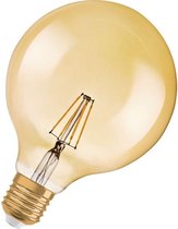 OSRAM Vintage 1906 LED Filament MULTIPACK 2x Globe 125 - 6.5W E27 Kaarslicht 2400K | Vervangt 52W