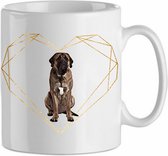 Mok Engelse mastiff 1.4| Hond| Hondenliefhebber | Cadeau| Cadeau voor hem| cadeau voor haar | Beker 31 CL