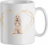 Mok Engelse cocker spaniel 5.5| Hond| Hondenliefhebber | Cadeau| Cadeau voor hem| cadeau voor haar | Beker 31 CL