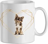 Mok Chihuahua 4.3| Hond| Hondenliefhebber | Cadeau| Cadeau voor hem| cadeau voor haar | Beker 31 CL