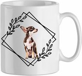 Mok Chihuahua 6.1| Hond| Hondenliefhebber | Cadeau| Cadeau voor hem| cadeau voor haar | Beker 31 CL
