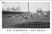 Walljar - PSV Eindhoven - NAC Breda '61 - Muurdecoratie - Canvas schilderij