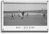 Walljar - NEC - AFC Ajax '50 - Muurdecoratie - Plexiglas schilderij