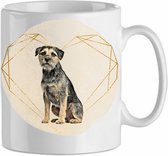 Mok Border terrier 5.5| Hond| Hondenliefhebber | Cadeau| Cadeau voor hem| cadeau voor haar | Beker 31 CL