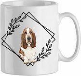 Mok Basset 3.4| Hond| Hondenliefhebber | Cadeau| Cadeau voor hem| cadeau voor haar | Beker 31 CL