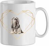 Mok Lhasa Apso 5.3| Hond| Hondenliefhebber | Cadeau| Cadeau voor hem| cadeau voor haar | Beker 31 CL