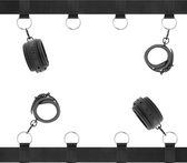 FETISH SUBMISSIVE BONDAGE | Fetish Submissive Luxury Bed Restraints Set