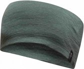 hoofdband 18,5 cm merinowol lichtgroen one-size