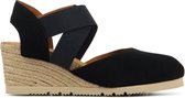 Unisa Espadrilles Vrouwen - Macia - Maat 36 - Zwart