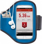 sportarmband smartphone 16 cm neopreen blauw