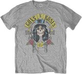 Guns N' Roses Heren Tshirt -XXS- Slash '85 Grijs