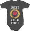 Guns N' Roses - Child O' Mine Rose Baby romper - Kids tm 2 jaar - Zwart