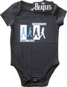 The Beatles - Abbey Road Colours Crossing Baby romper - 3-6 maanden - Zwart