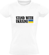 Oekraine Dames t-shirt | Ukraine | Kiev | oorlog | vrede | Putin | cadeau | Wit
