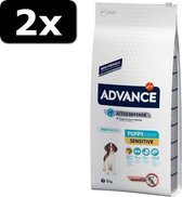 2x ADVANCE PUPPY SENSITIVE 12KG