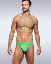 Garçon Bamboo Thong Green - MAAT XL - Heren Ondergoed - String voor Man - Mannen String