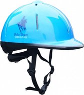 ruitercap Rider junior blauw maat XS/S