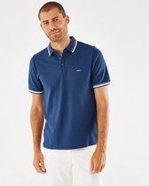 Pique Polo Mannen - Navy - Maat XXL