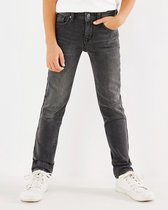 JESS Regular Waist/ Straight Leg Jeans Jongens - Smoke - Maat 164