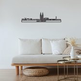 Skyline Geldrop Zwart Mdf 165 Cm Wanddecoratie Voor Aan De Muur Met Tekst City Shapes