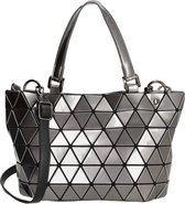 Charm London Hoxton Handtas - Donkerzilver