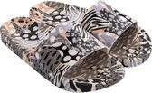 Zaxy Manifestar Color Slide Badslippers - Dames - Black/Nude - Maat 41/42