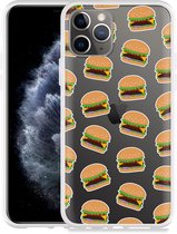 Geschikt voor Apple iPhone 11 Pro Hoesje Burgers - Designed by Cazy