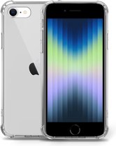 Geschikt voor iPhone SE 2022 Hoesje – Shock Proof Case – Cover Transparant