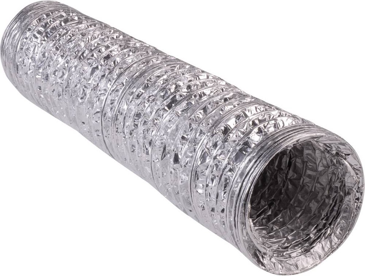 Wallair N55911 Flexibele ventilatiebuis Aluminium (Ø x l) 15.2 cm x 10 m Zilver