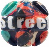 straatvoetbal Bouncing 57 mm polyurethaan oranje/groen