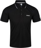 poloshirt Maverick V Active heren polyester zwart maat M