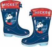 regenlaarzen Mickey Mouse junior PVC donkerblauw maat 28