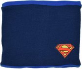 nekwarmer Super-Man jongens polyester blauw one-size