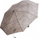 paraplu Scirocco dames 106 cm staal/polyester bruin