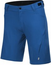 fietsbroek P-valley heren polyester blauw maat L