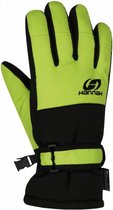 handschoenen Mojo junior polyester zwart/lichtgroen mt 10