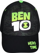 pet Hero Time jongens textiel zwart/groen maat 52